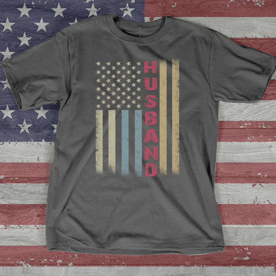 Husband Flag VTN221126 T-Shirt