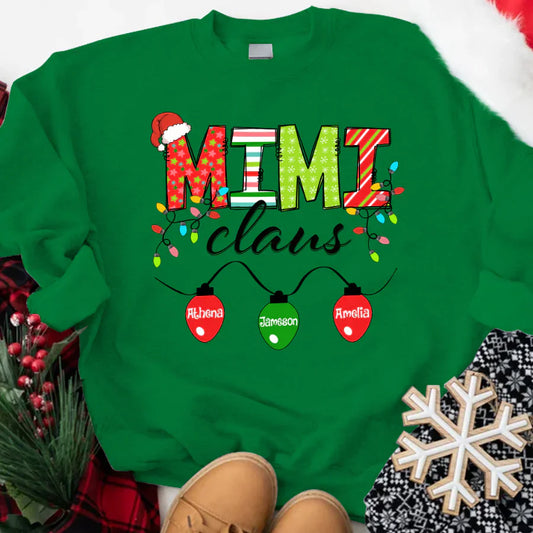 Mimi Claus And Grandkids CTH01 Sweatshirt