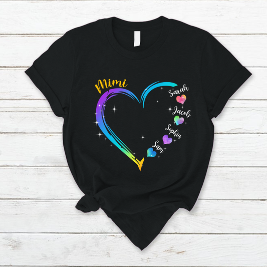 Mimi Heart fulcolor Best Gifts For Mother's Day T-Shirt