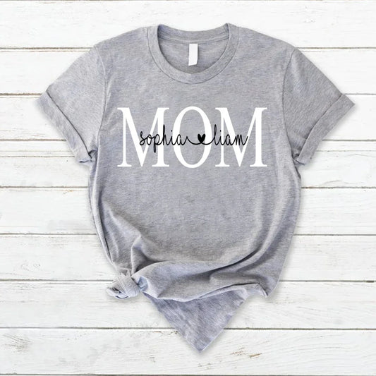 Mom And Kids Heart VTN2212002 T-Shirt