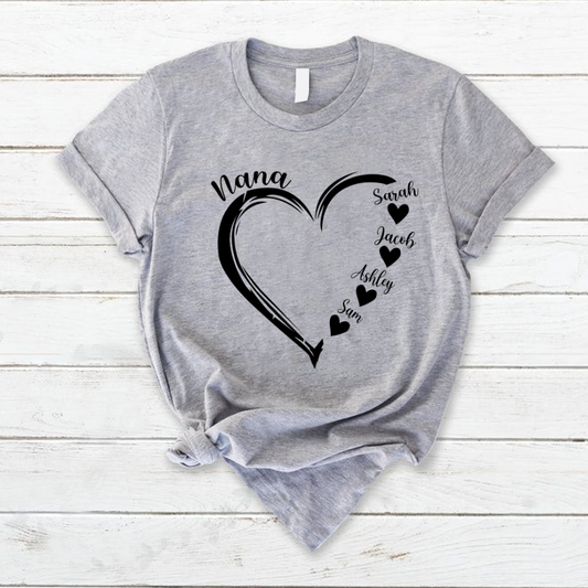 Nana and Grandkids, Best Gifts For Mother's Day T-Shirt