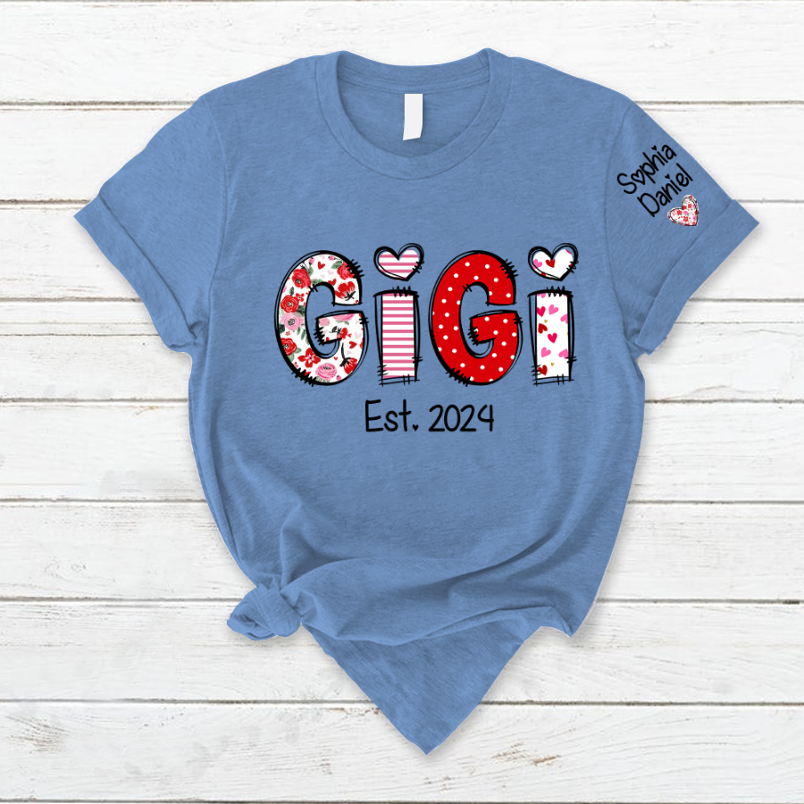 Valentine Custom Gigi Est Kids CTH01 T-Shirt