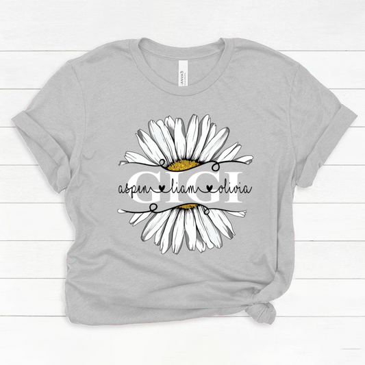 Gigi And Grandkids Flower Daisy Classic Canvas