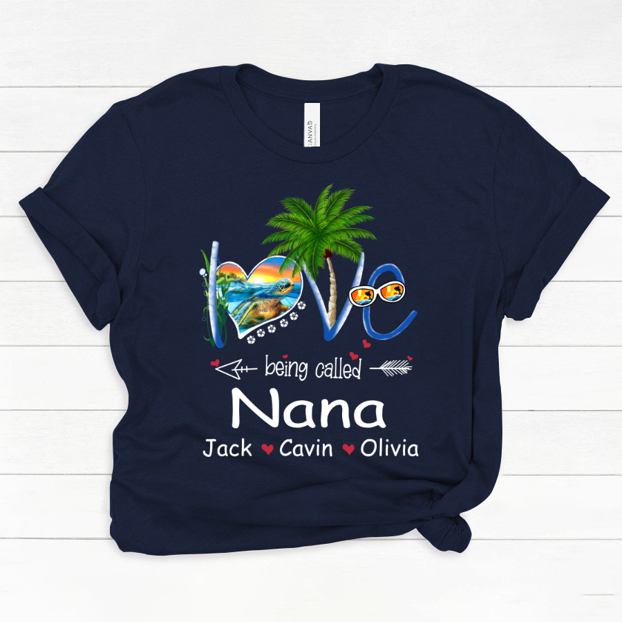 Love being called grandma grandkids Classic Canvas