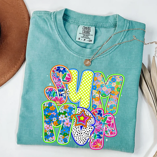 Summer floral Hello Summer Shirt