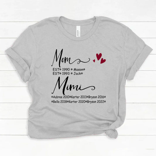 Mom And Mimi Kids Est VT22120093 Classic Canvas