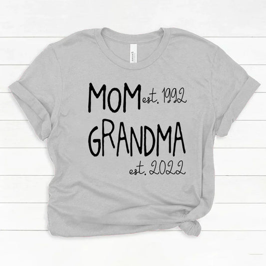 Mom Grandma Est VT22120031 Classic Canvas