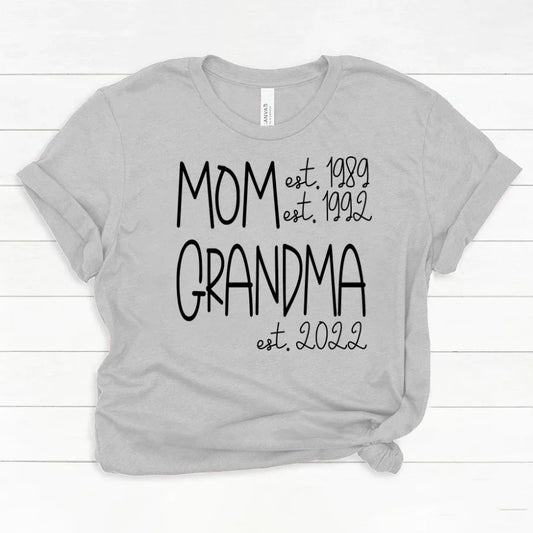 Mom Grandma New Est Sweet VT22120041 Classic Canvas
