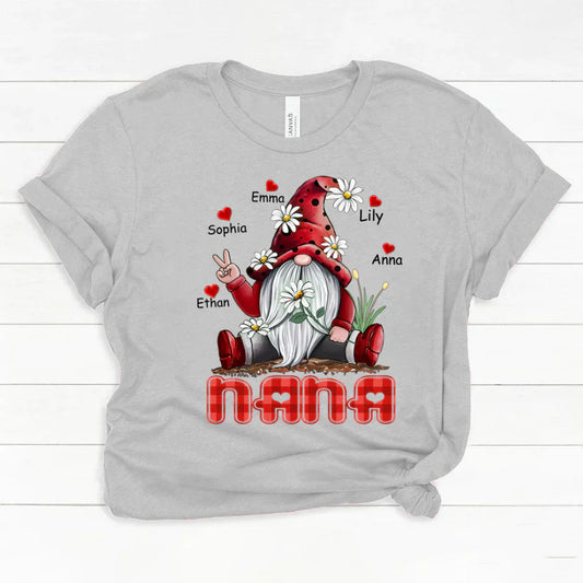 Nana Gnome Heart Kids VT22120072 Classic Canvas