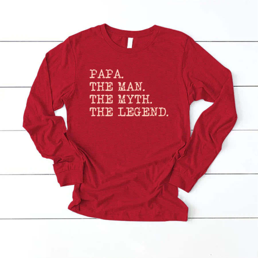 Papa The Legend VTN221125 Longsleeve