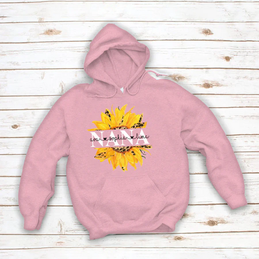 Sunflowers Nana And Kids VTN221126 Hoodie
