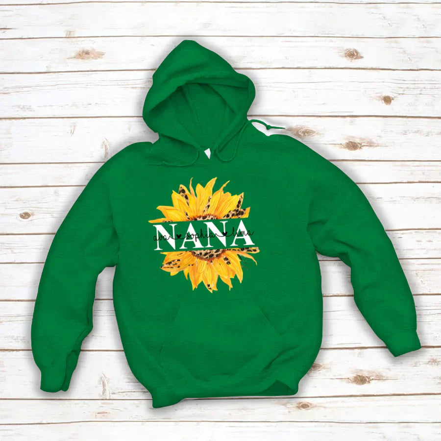 Sunflowers Nana And Kids VTN221126 Hoodie