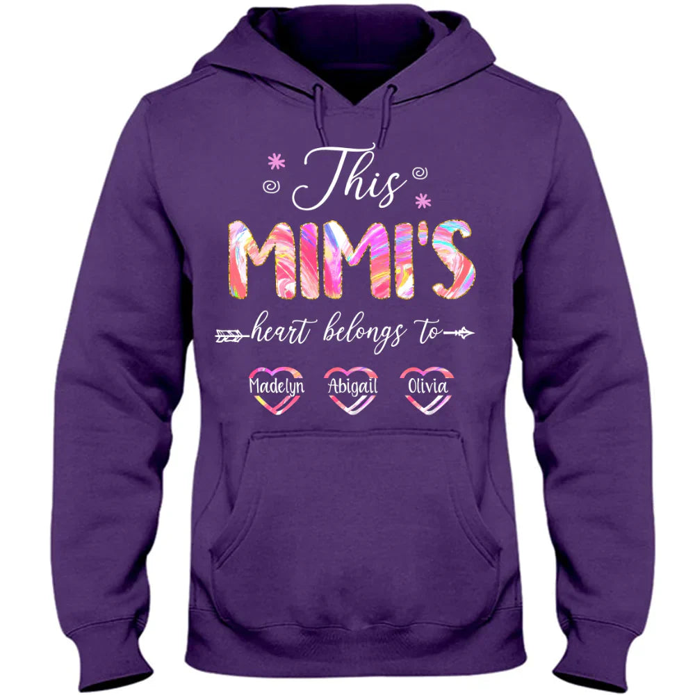 This mimi heart belongs to trend Hoodie