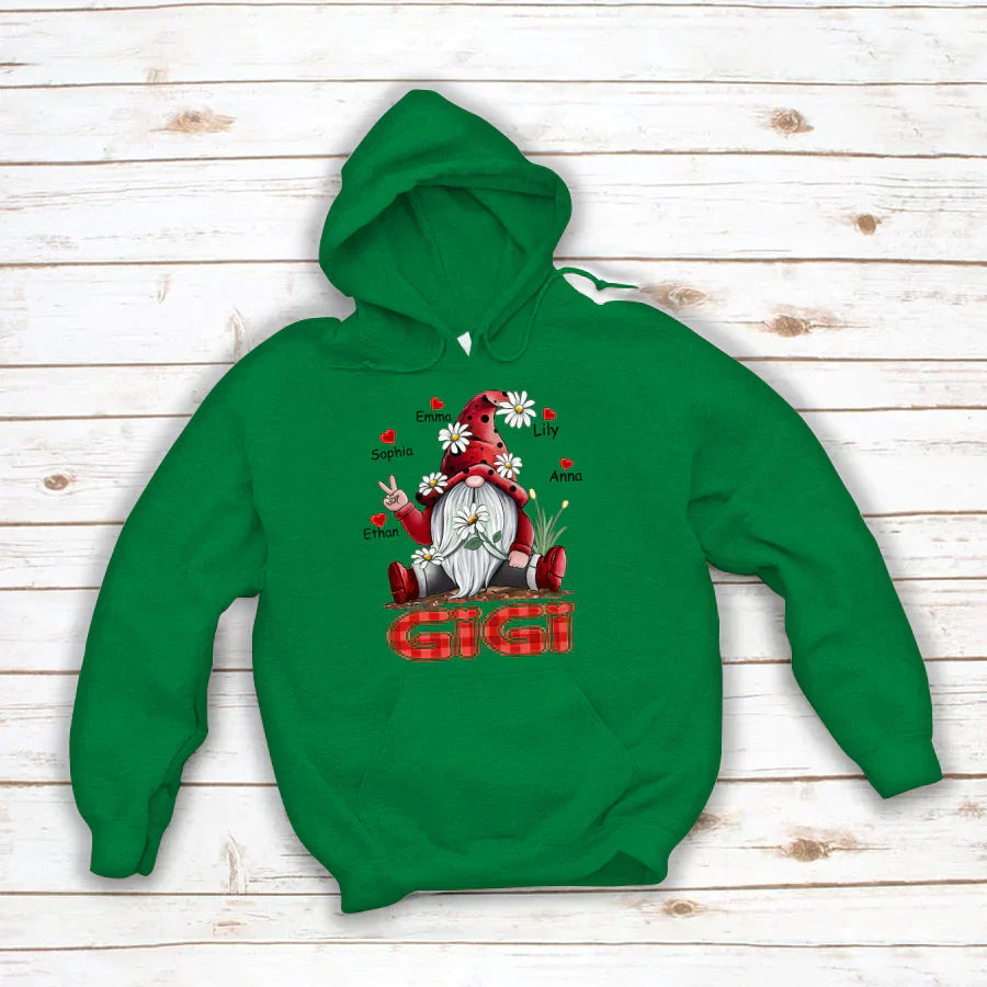 Gigi Gnome Heart Kids VT22120072 Hoodie