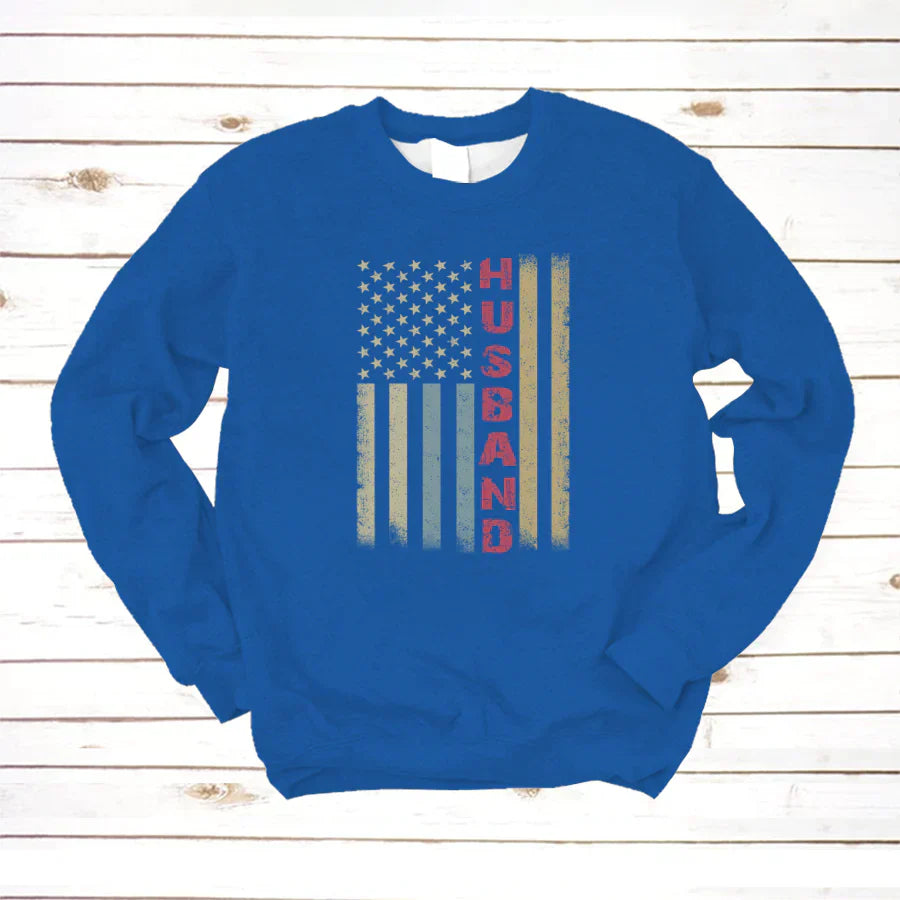 Husband Flag VTN221126 Sweatshirt