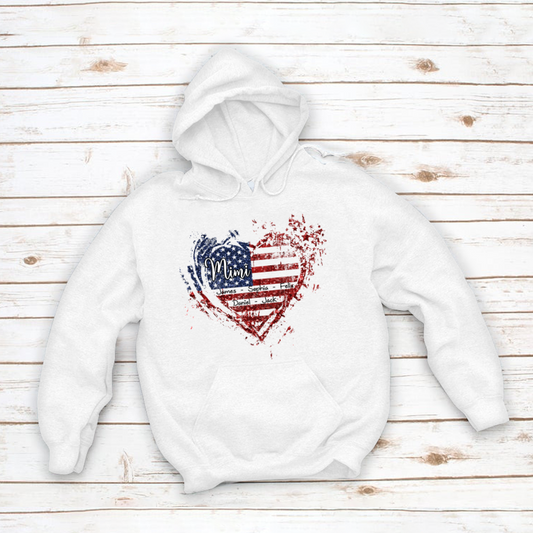 Mimi Heart American Hoodie