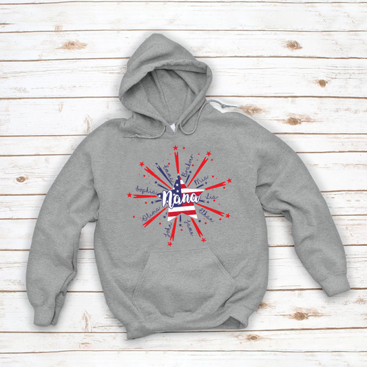 Nana Starburst 4th july american CL01 Hoodie