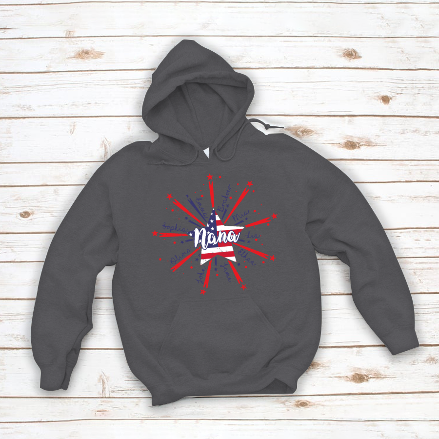 Nana Starburst 4th july american CL01 Hoodie
