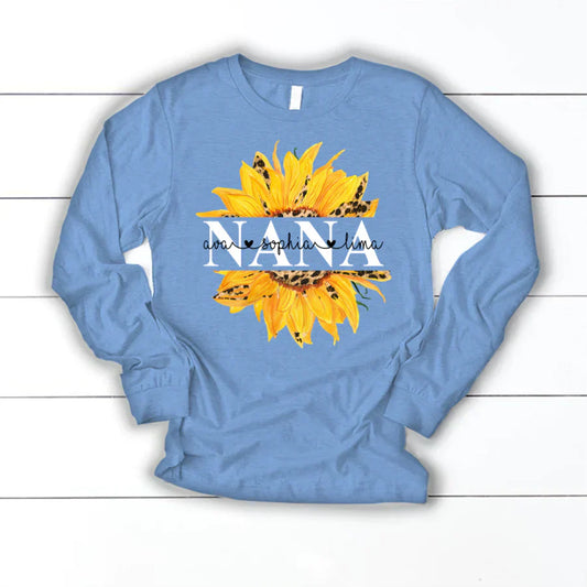 Sunflowers Nana And Kids VTN221126 Longsleeve