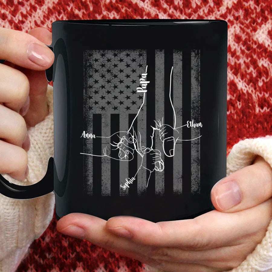 They Call Me Papa Hands Flag VTN221126 Mug