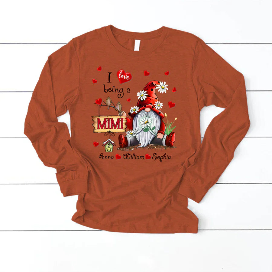 I Love Being A Mimi Heart VT2212001 Longsleeve