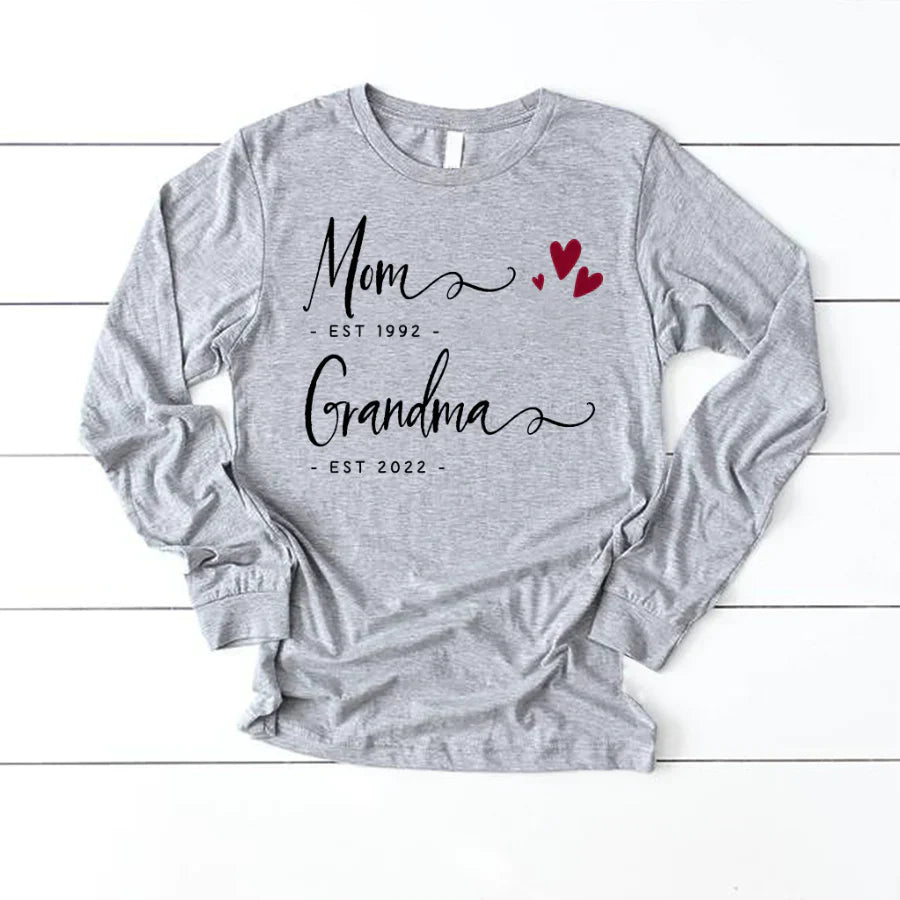Mom Grandma VTN221125 Longsleeve