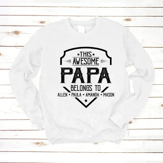 Papa Awesome Kids VT22120052 Sweatshirt