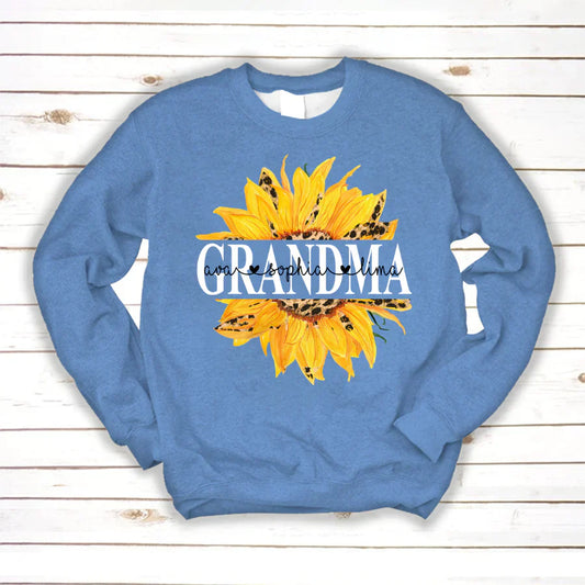 Sunflowers Grandma And Kids VTN221126 Sweatshirt