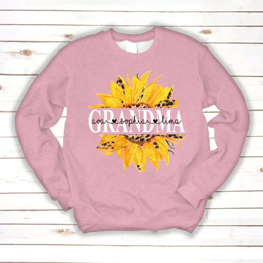 Sunflowers Grandma And Kids VTN221126 Sweatshirt