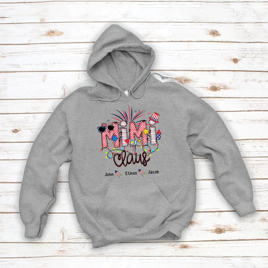 Christmas Mimi Claus And Kids CTH01 Hoodie