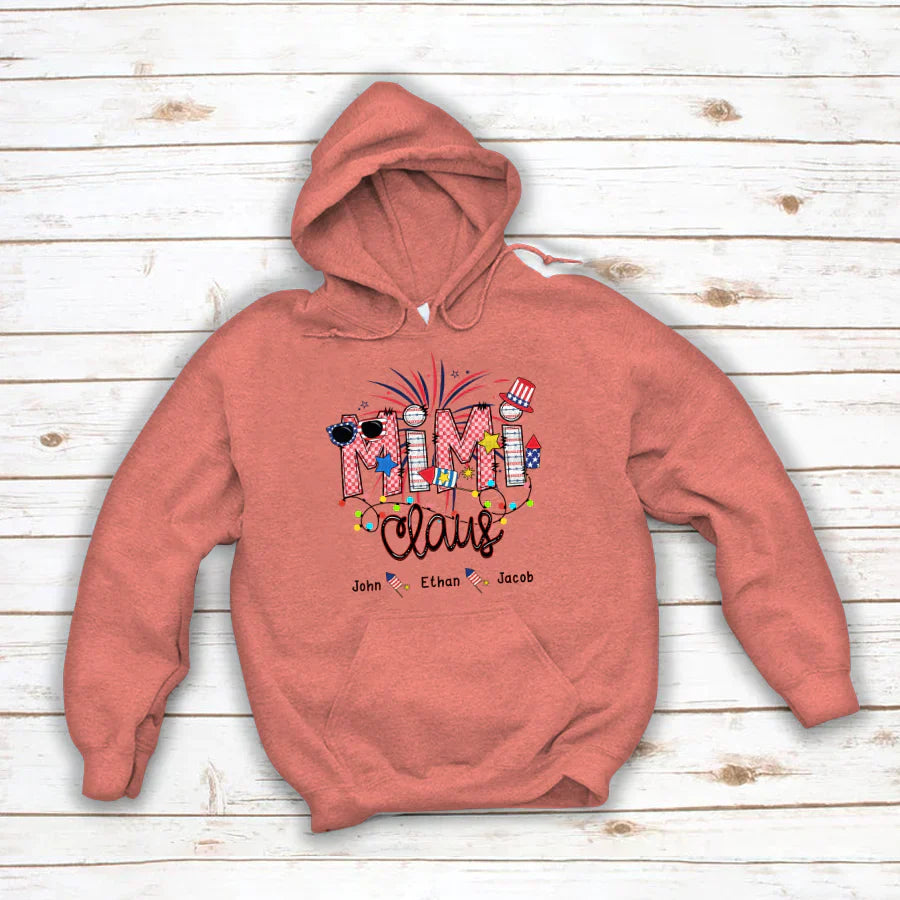 Christmas Mimi Claus And Kids CTH01 Hoodie