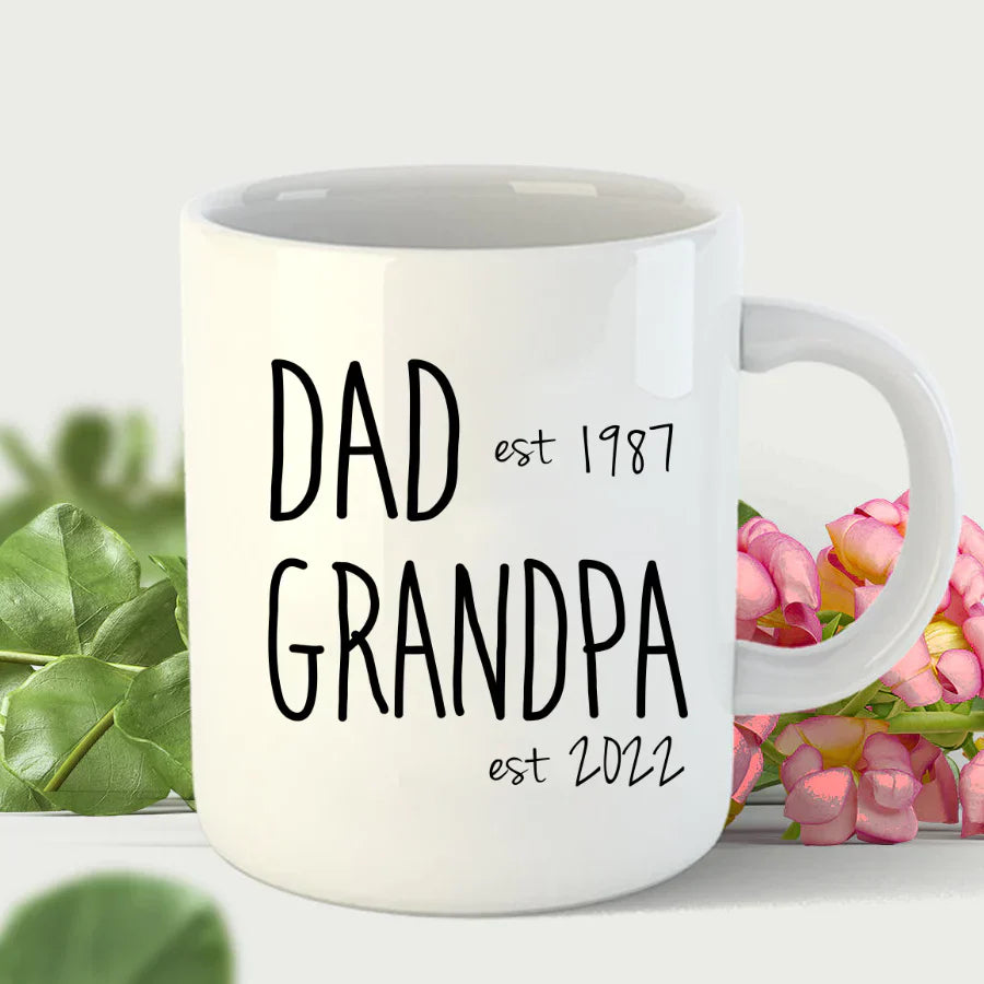 Dad Est Grandpa Est VT2212002 Mug