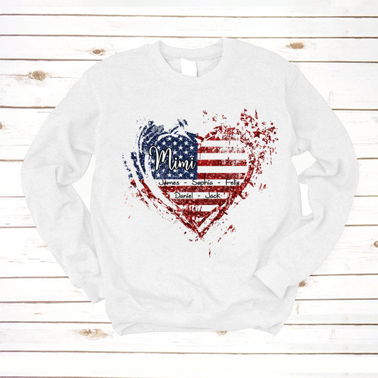 Mimi Heart American Sweatshirt