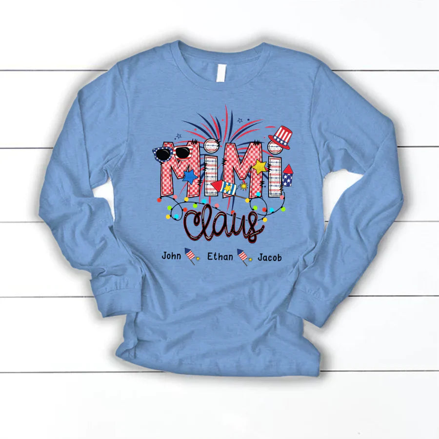 Christmas Mimi Claus And Kids CTH01 Longsleeve