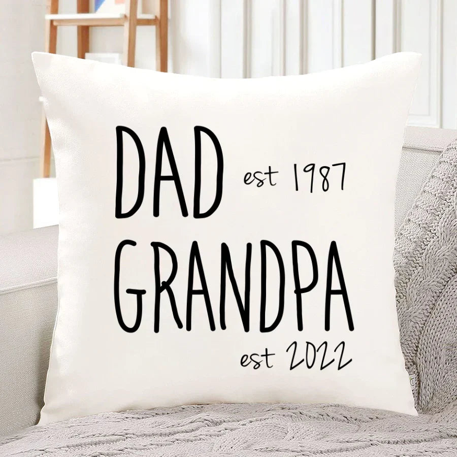 Dad Est Grandpa Est VT2212002 Indoor Pillow
