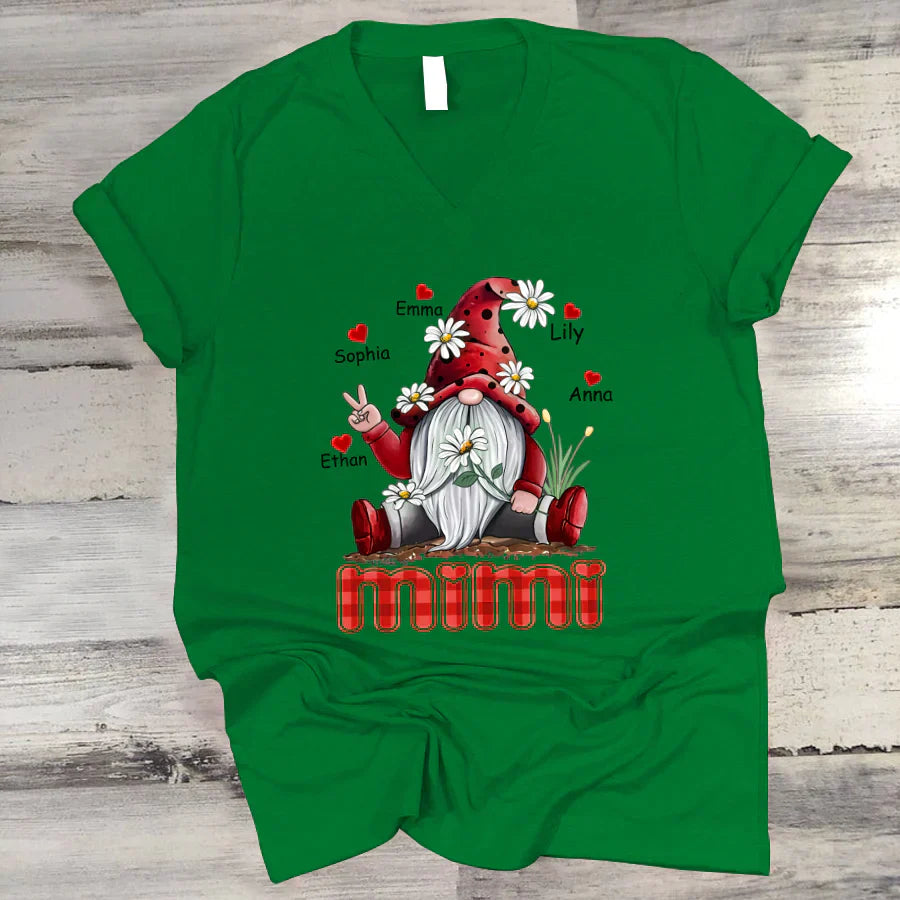 Mimi Gnome Heart Kids VT22120072 V-Neck