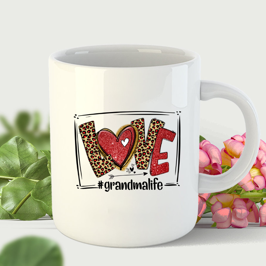 Love Grandma Life Valentive CL01 Mug