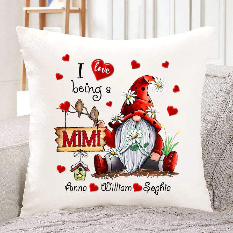 I Love Being A Mimi Heart VT2212001 Indoor Pillow