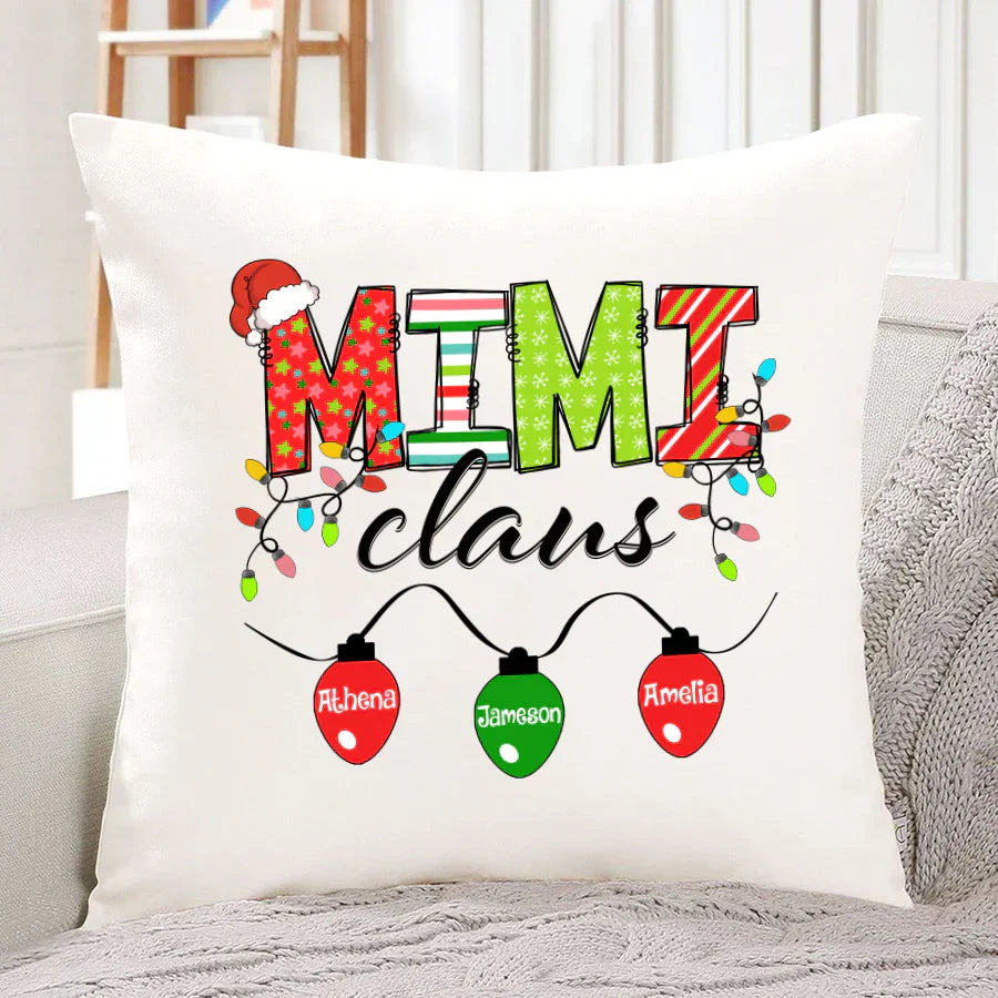 Mimi Claus And Grandkids CTH01 Indoor Pillow