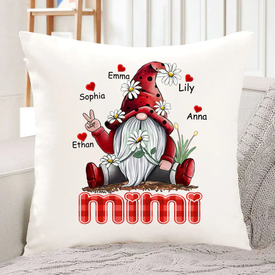 Mimi Gnome Heart Kids VT22120072 Indoor Pillow