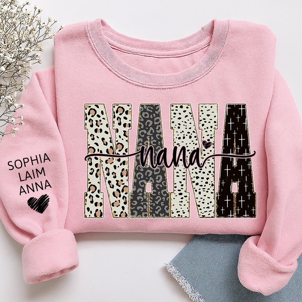 Bible Style Design, Custom Gift For Nana And Her Grandchildren