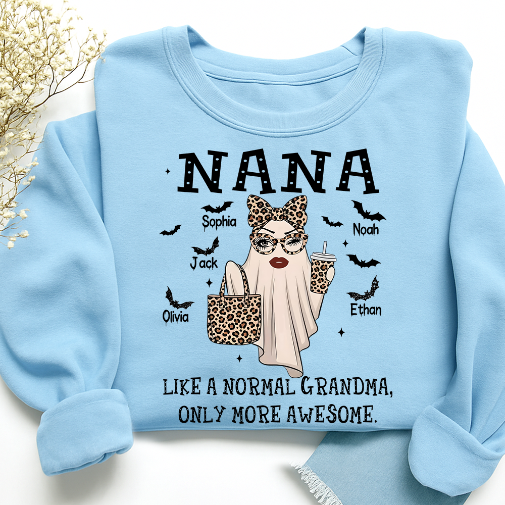 Nana Like A Normal Grandma Only More Awesome, Customized Gifts for Grandma and Grandchild