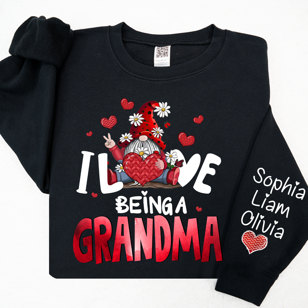 Valentine I Love Being A Grandma And Kids LTP01