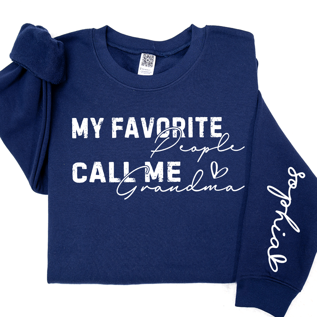 My Favorite People Call Me Grandma And Kids LTP01