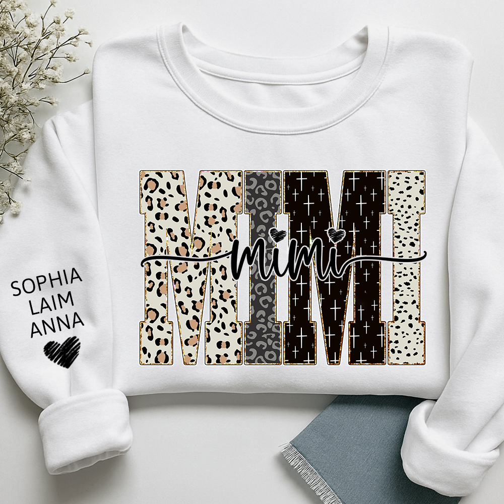 Bible Style Design, Custom Gift For Mimi And Her Grandchildren