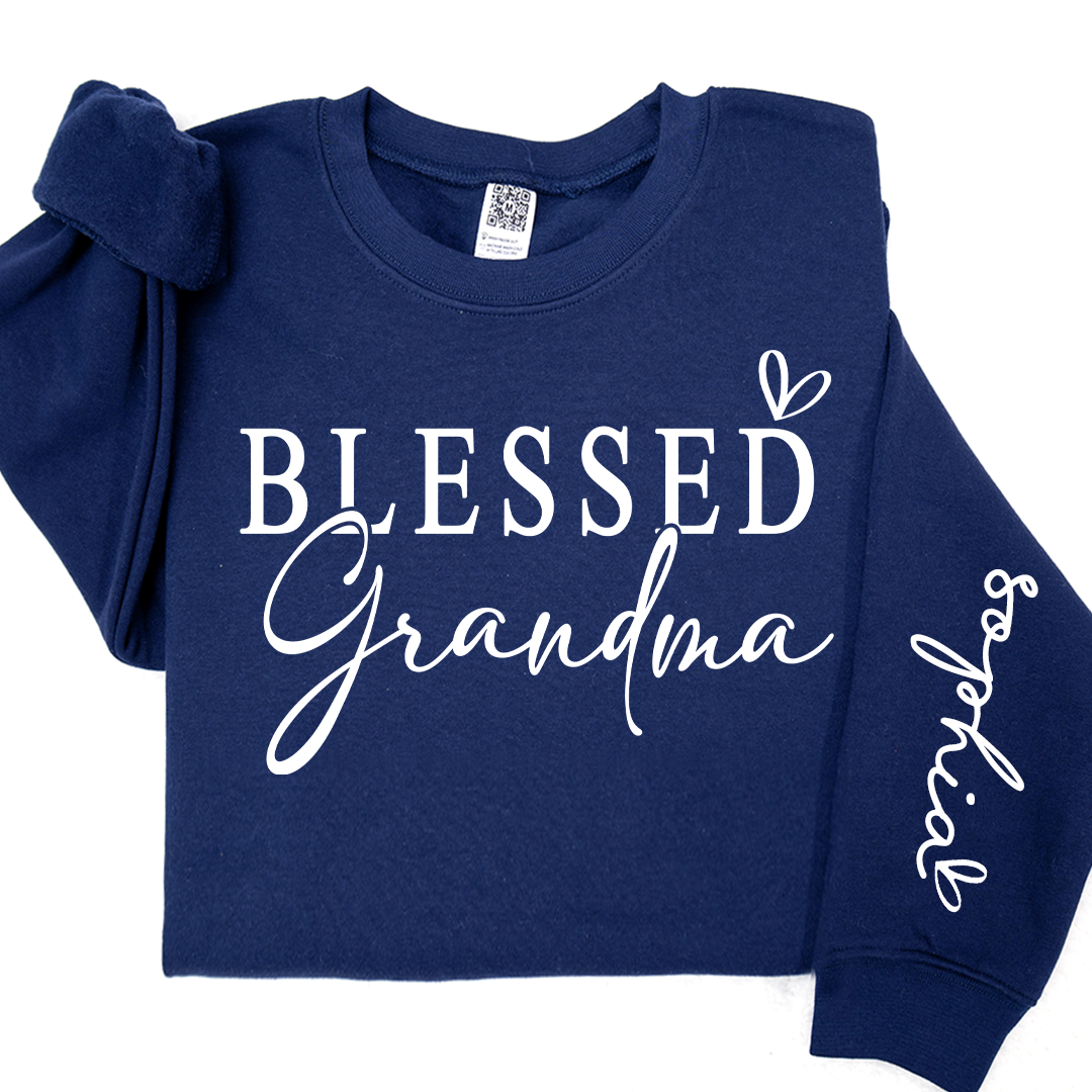 Custom Blessed Grandma And Kids LTP01