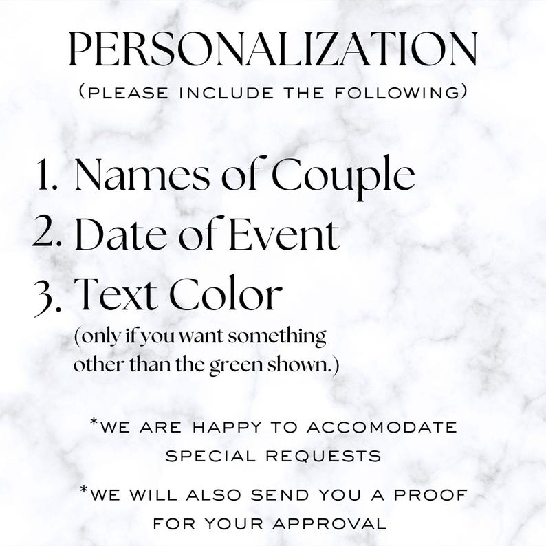 Personalized Wedding Napkins, Custom Rehearsal Dinner Napkins, Wedding Anniversary Engagement Printed Monogram Cocktail Beverage Luncheon