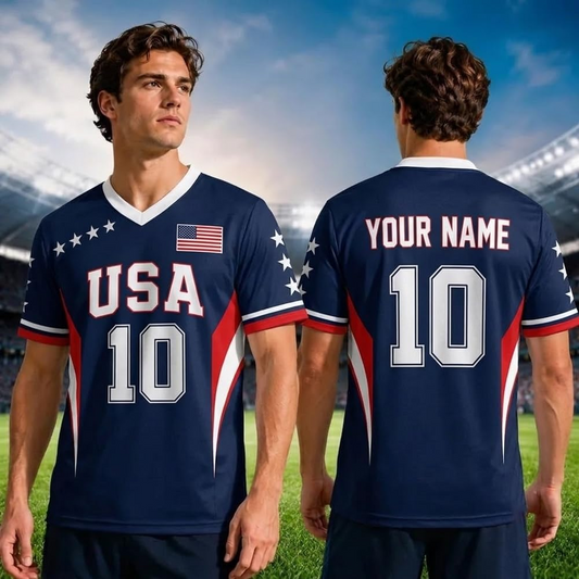 Custom National Soccer Jersey 2026 for Men Women Kids, Personalized Flag Design Name Number Gift for Fans Jerseys V4