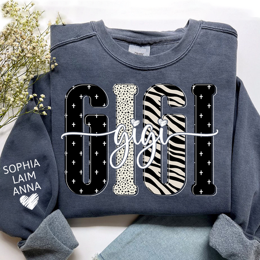 Bible Style Design, Faith Sublimation Customized Gigi Gifts for Grandma And Kids