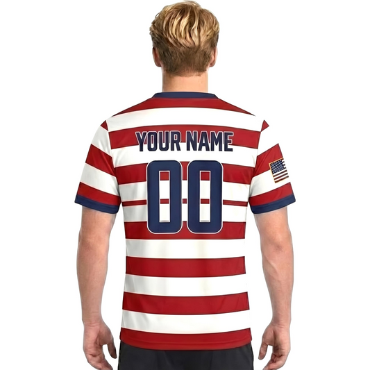 Custom Soccer Jersey 2026, Personalized Team Shirt for Men Women Kids, National Country Style Soccer Fan Jersey V2
